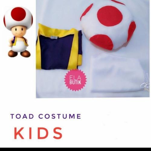 Super Mario Toad Kostm
