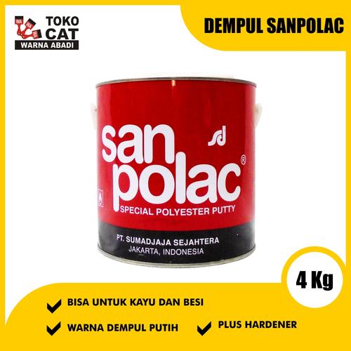 Foto Produk Dempul Sanpolac 4 Kg dari Toko Cat Warna Abadi