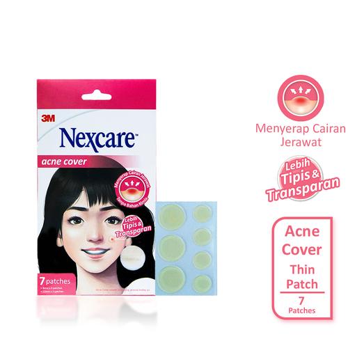 Foto Produk Nexcare 3M Acne Cover Thin Patch Plester Jerawat Kedap Air - Isi 7 dari 3M Indonesia Official