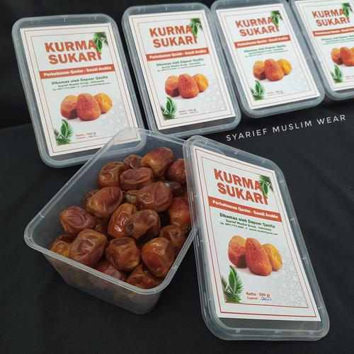 Foto Produk Kurma Sukari Al Qasim - Dapoer Qanita (500 Gram) dari Syarief Muslim Wear