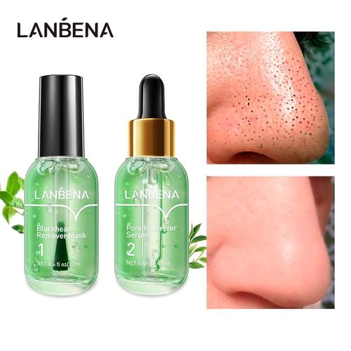 Foto Produk LANBENA Penghilang Komedo Masker Serum Wajah Skincare Perawatan Pengec dari Bursa Cosmetik Murah