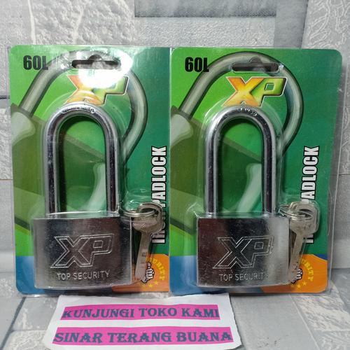 Foto Produk Gembok Rumah Gembok Pagar 60mm Panjang Gembok Motor dari Sinar terang buana