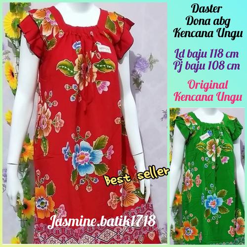 Foto Produk DASTER ABG DONA KENCANA UNGU KUM SP dari jasmine.batik1718