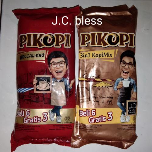 Foto Produk Kopi Pikopi moccachino(9sachet)/mix3in1(10sachet) - Moccachino dari J.C. bless