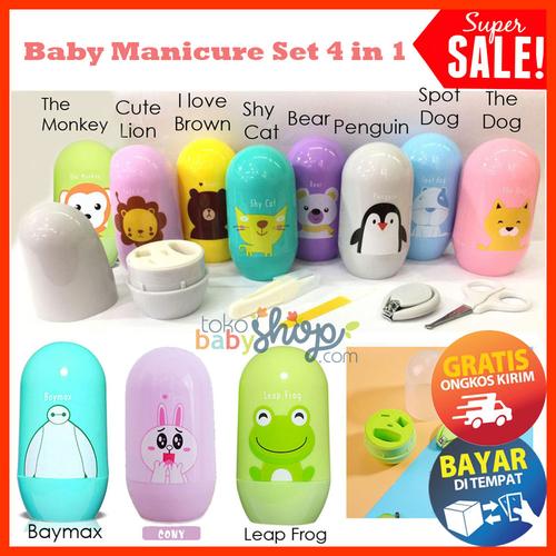 Foto Produk Baby Manicure Set / Gunting Kuku Bayi Kikir Pinset Hidung dari Tokobabyshop