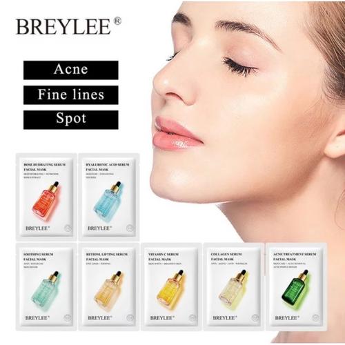 Foto Produk BREYLEE SHEET MASK SERUM SERIES SHEET MASK MASKER WAJAH WANITA dari Bursa Cosmetik Murah