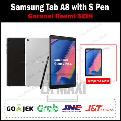 Foto Produk Samsung Galaxy Tab A 8 Tab A8 with S Pen 2019 3/32GB Garansi SEIN - Abu-abu dari La_Maxi Store