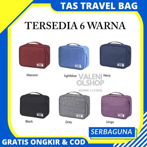 Tas Perlengkapan Gadget USB Power Bank 