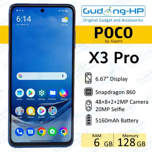 Foto Produk Xiaomi Poco X3 Pro 6/128 GB Garansi Resmi - Bonze dari Gudang-HP