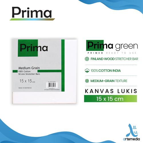 Gambar Kanvas Lukis Prima Green 15x15cm Cotton Canvas dari Artemedia Shop Kota Bandung Tokopedia