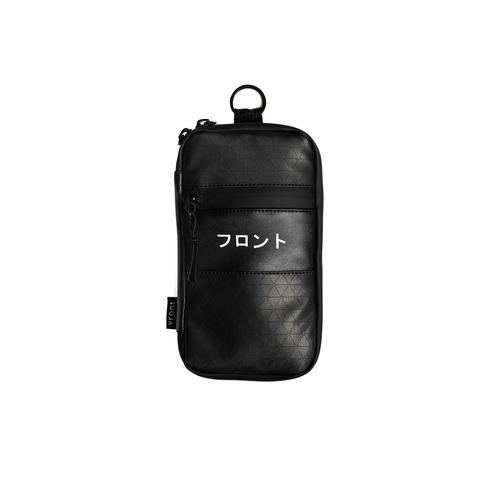 Gambar Zeron White - Hanging Wallet - Black White dari Vront Kota Bandung Tokopedia