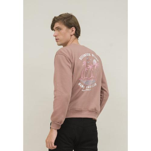 Foto Produk crewneck sweater basic houseofcuff unisex dusty pink hawaii dari House of Cuff