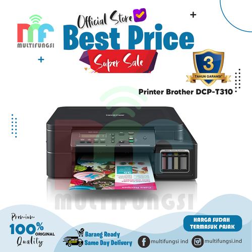 Foto Produk Printer Brother DCP-T310 Garansi Resmi 3 tahun T310 / T 310 High Yield dari Multifungsi Online