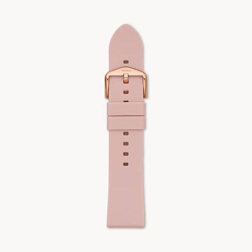 Jual tali jam fossil 22mm strap blush 