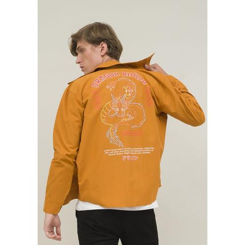 Foto Produk jaket pria parka mustard trucker dragon jacket unisex houseofcuff dari House of Cuff