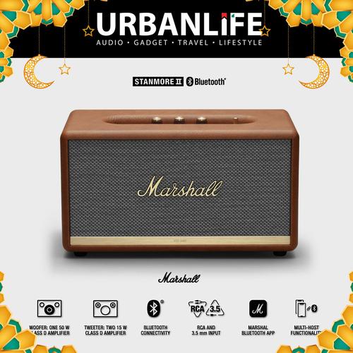 Foto Produk MARSHALL STANMORE II Bluetooth Speaker - Cokelat dari URBANLIFE