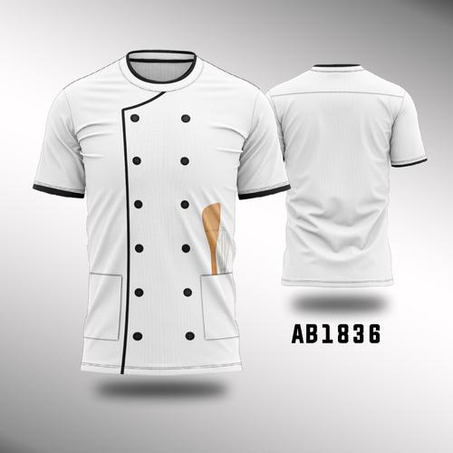 Gambar BAJU KAOS CHEF KOKI ADA UKURAN JUMBO CUSTOM KEREN - XS dari WF-Cloth Kota Semarang Tokopedia