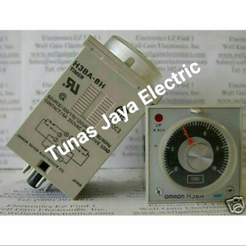 Foto Produk Timer Analog H3BA-8 220V OMRON dari Tunas Electric