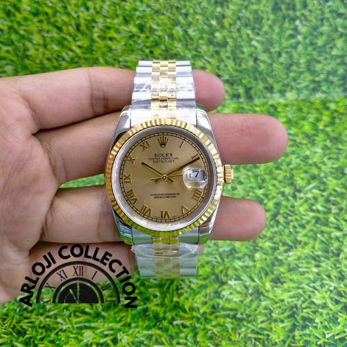 Jual rolex datejust 36mm clone 3135 