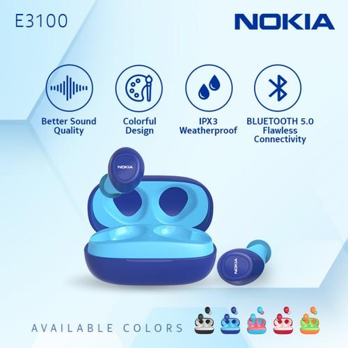 Jual Nokia Essential True Wireless TWS Earphone E3100 Bluetooth 5.0
