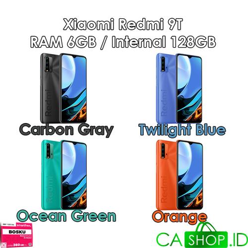Foto Produk Xiaomi Redmi 9T - 6GB 128GB (6/128) - New Original Garansi Resmi - Orange dari CA Shop
