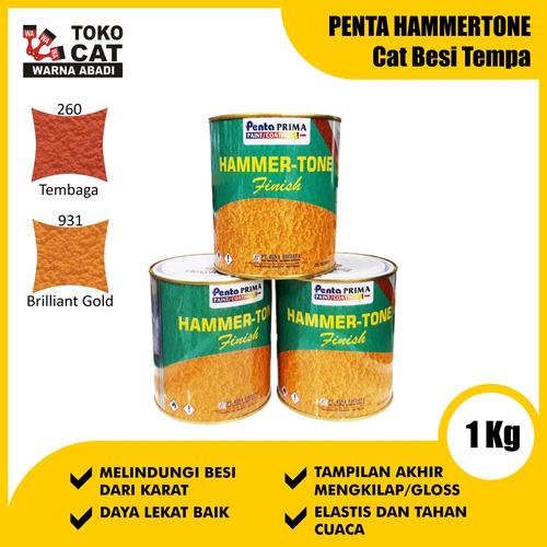 Foto Produk Cat Besi Tempa Penta Hamertone 1 Kg dari Toko Cat Warna Abadi
