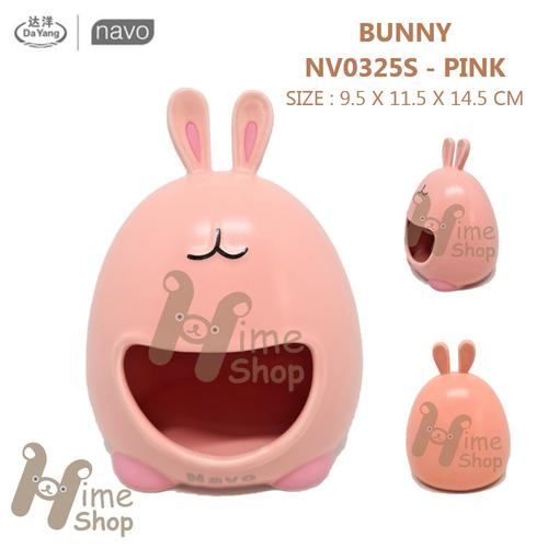 Foto Produk DAYANG CERAMIC HAMSTER HOUSE NV0325S BUNNY PINK BLUE RUMAH KERAMIK - PINK dari Hime petshop