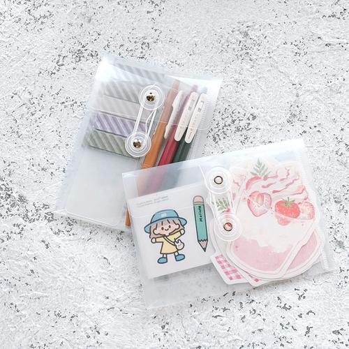 Foto Produk String Tie Mini Plastic Pouch - Pouch Serbaguna - Pouch Plastik dari Pinkabulous