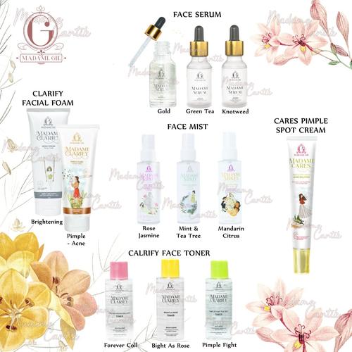 Jual MADAME GIE MADAME MISTY MANDARIN CITRUS MAKE UP FACE MIST SETING