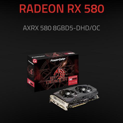 Foto Produk VGA POWERCOLOR RX 580 8GB RED DRAGON dari iconcomp