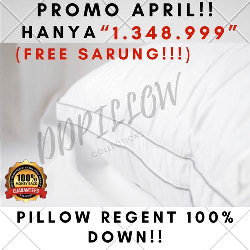 Foto Produk Bantal Bulu Angsa Asli , Type Regent(soft) 100% Down Uk 48cm x 74cm dari ddpillow