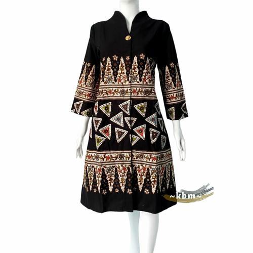 Foto Produk tunik batik solo lapis tricot dari Batik Sri