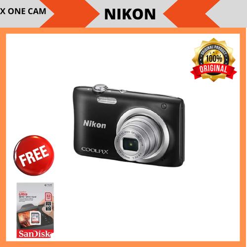 Gambar Camera Nikon Coolpix A100 garansi 1 tahun - Hitam dari X ONE CAM Jakarta Pusat Tokopedia