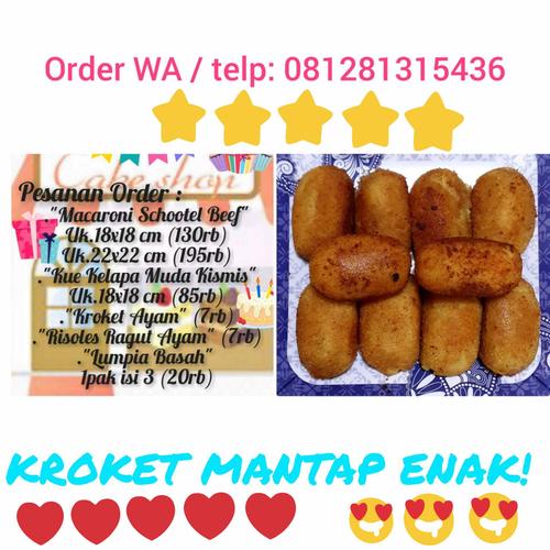 Foto Produk Kroket, Risol, Macaroni, Lumpia, Kue Kelapa Muda Mantap Enak dari Sevennia
