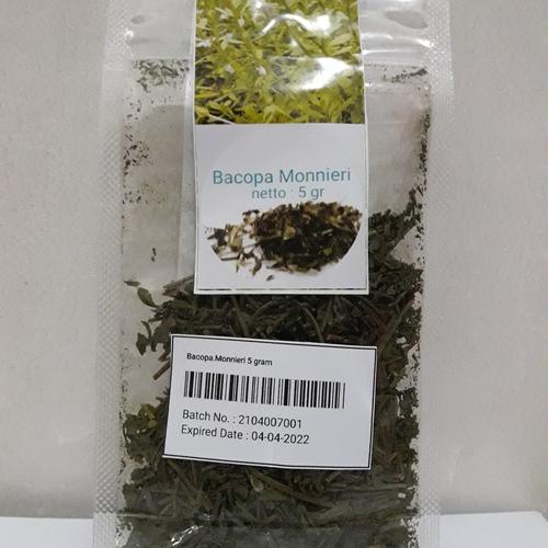 Foto Produk Herbal Anti Stress Tidur Nyenyak Anti Lupa- Bacopa Monnieri Teh(5gram) - 5 Gram dari energzewatercom