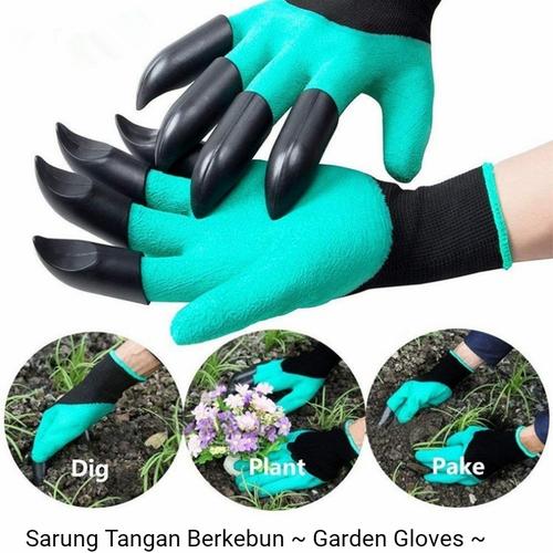 Gambar Sepasang Sarung Tangan Berkebun Bertani dari Purotani.ID Kab. Purworejo Tokopedia