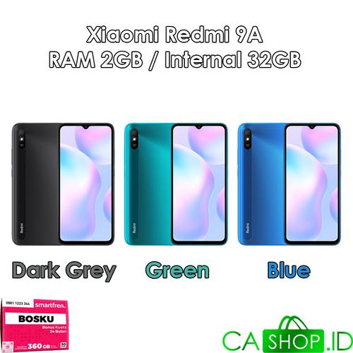 Foto Produk Xiaomi Redmi 9A - 2GB 32GB (2/32) - New Original Garansi Resmi - Green S.Edition dari CA Shop