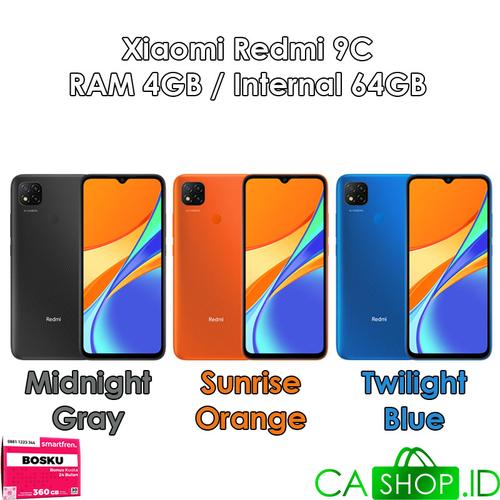 Foto Produk Xiaomi Redmi 9C - 4GB 64GB (4/64) - New Original Garansi Resmi - Midnight Gray dari CA Shop