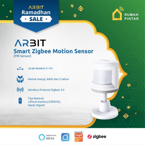 Foto Produk ARBIT - Zigbee Smart PIR Motion Sensor TUYA dari ARBIT Official Store