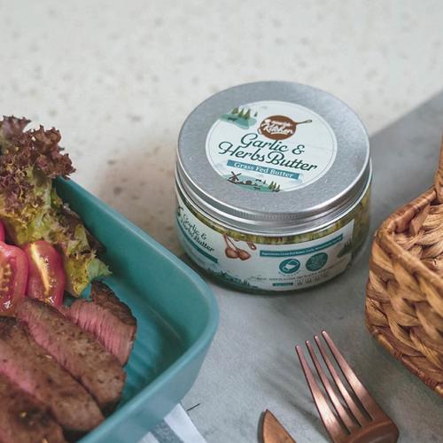 Foto Produk Garlic Herbs Butter (Grass Fed Butter) 200gr dari Nourish Indonesia
