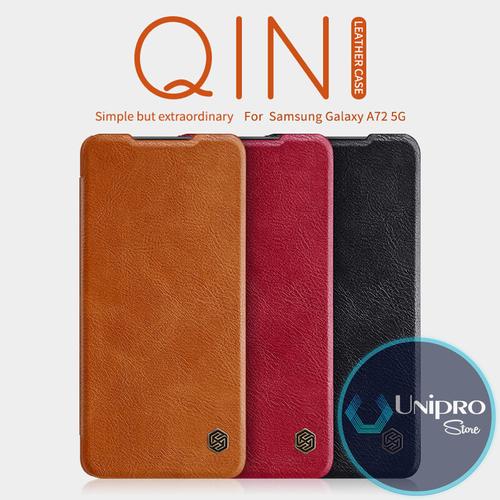 Jual Flip Cover Nillkin Qin Leather Samsung Galaxy A72 4G