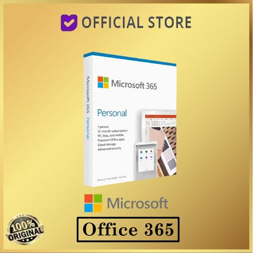 Foto Produk Microsoft Office 365 Personal 1 User Subsription 1 Year 1 Tahun dari DUNIA COMPUTER & SERVICE