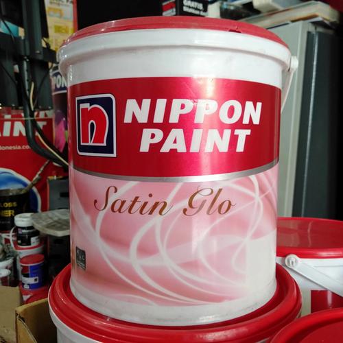Jual NIPPON PAINT SATIN GLO 2.5LT BRILLIANT WHITE / CAT TEMBOK INTERIOR Jakarta Barat Toko