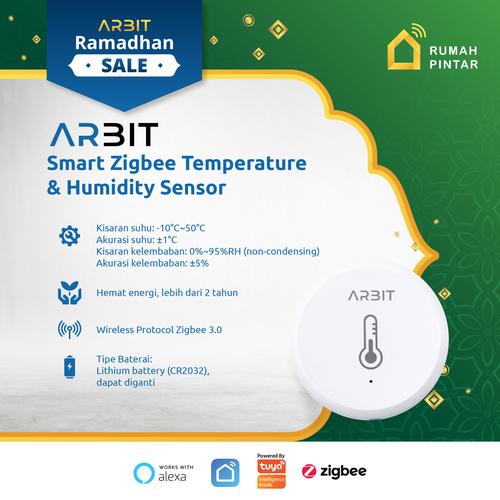 Foto Produk ARBIT - Zigbee Smart Temperature and Humidity Sensor TUYA dari ARBIT Official Store