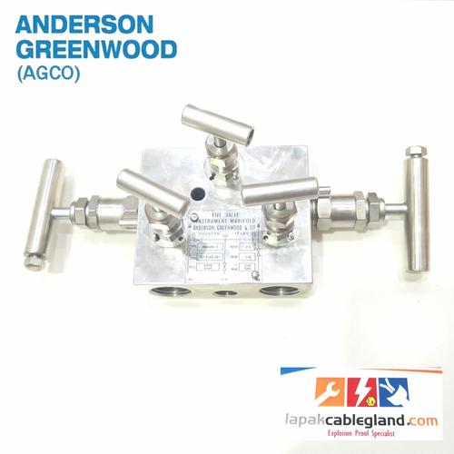 Jual ANDERSON GREENWOOD M6AVHS 5 way Manifold SS316 1/2"NPT 6000psi