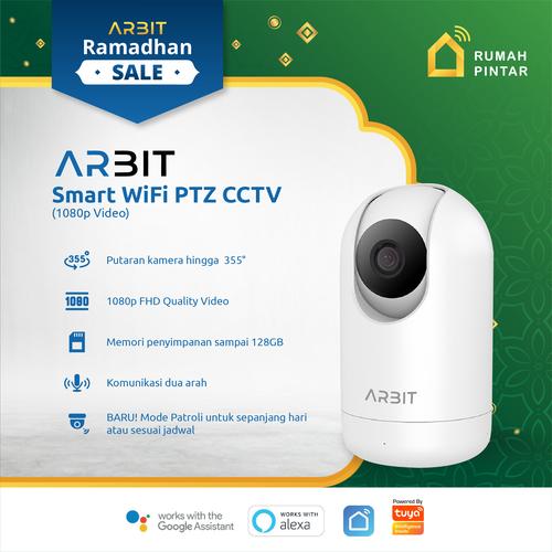 Foto Produk ARBIT - Smart Home Wifi IP Camera CCTV PTZ 1080p Audio TUYA dari ARBIT Official Store