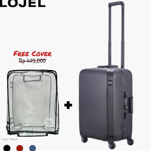 Koper Lojel Rando Frame Hardcase Cabin Small 21 Inch Hitam Black di  Warungguritagurun Tokopedia