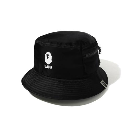 Bape Military Logo Bucket Pocket Hat 