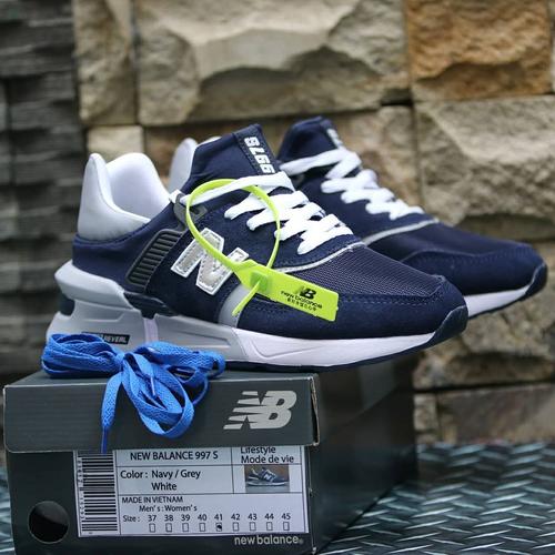 Sepatu New Balance 997 Herren Navy Jual New Balance 997s Navy Grey