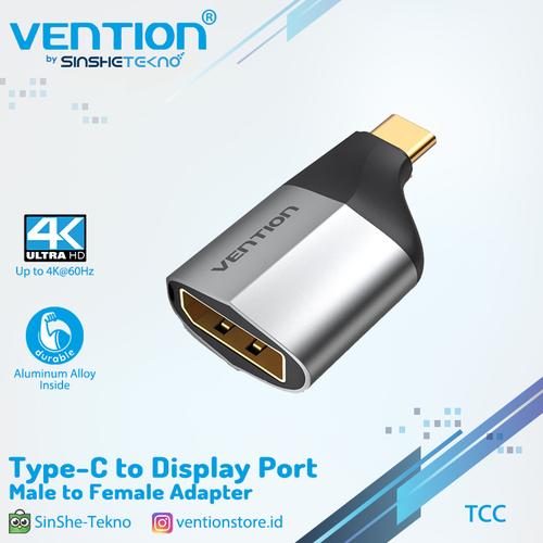 Foto Produk Vention USB C Type C to DP Display Port Converter Adapter - TCC dari VENTION by SinsheTekno